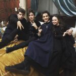 William Franklyn-Miller Instagram - Cool photo..... but why does my foot look so freakishly big 🤔 . #Medici #medici3 #mediciboys #tw #netflix #actors Rome, Italy