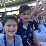 William Franklyn-Miller Instagram - With Noah at #onedirection#hotticket