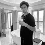 William Franklyn-Miller Instagram - Not going to use the tub but I’ll stand in it