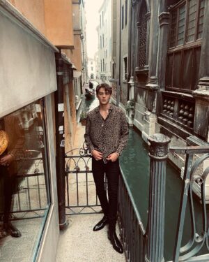 William Franklyn-Miller Instagram - @ysl #venice