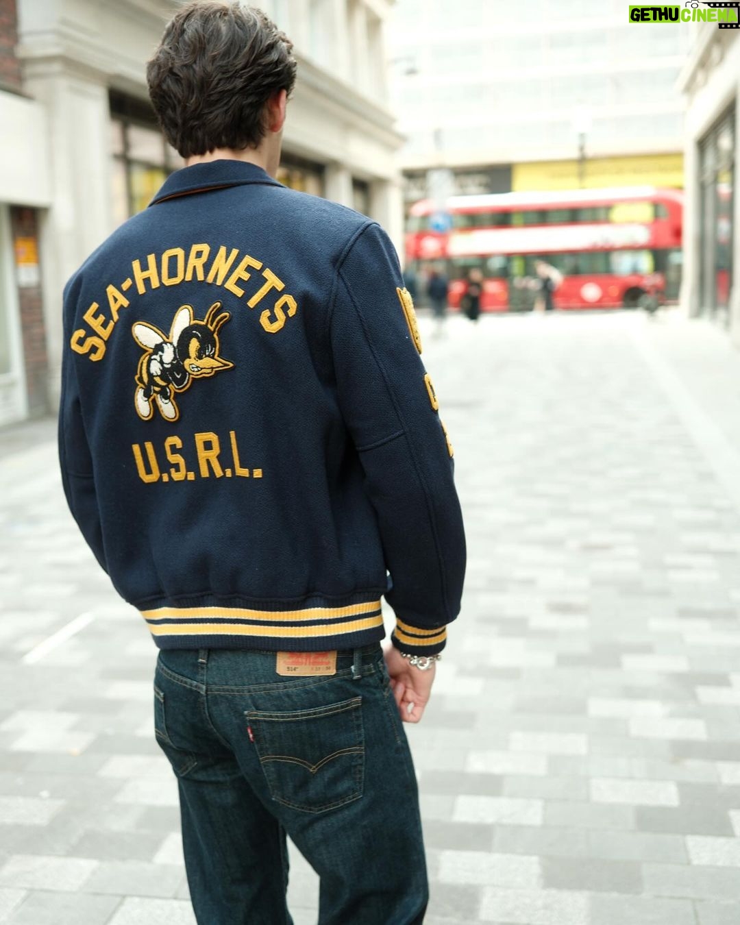 William Franklyn-Miller Instagram - In love with my new jacket @poloralphlauren Xx @joshbeech 📸