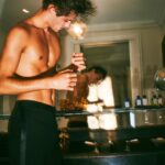 William Franklyn-Miller Instagram - Love from Rome, wearing @ysl for @iconmagazine Xx @guyaroch @annapalma @chaptermgmt
