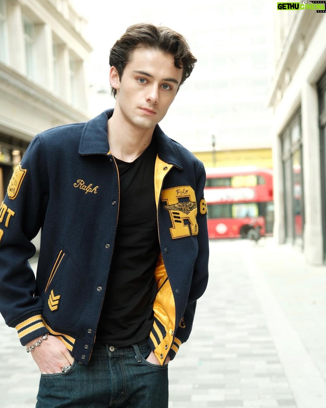William Franklyn-Miller Instagram - In love with my new jacket @poloralphlauren Xx @joshbeech 📸