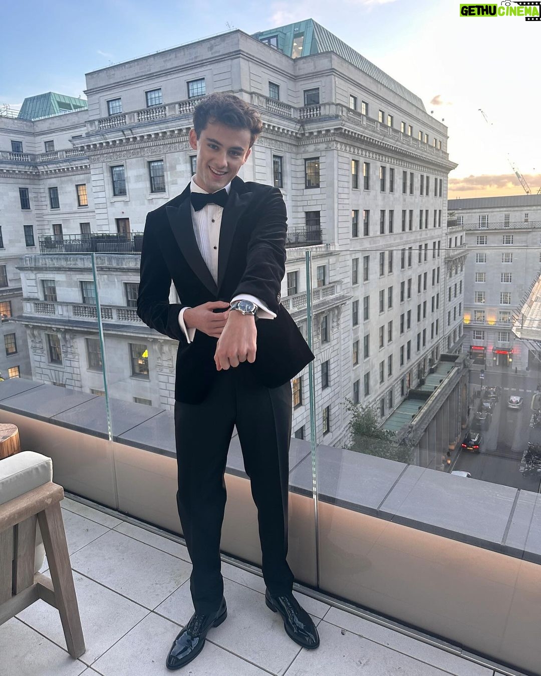 William Franklyn-Miller Instagram - @BOSS x @GQ Men of the Year Awards with #BOSSwatches #GQmanoftheyear #ad 1 Hotel Mayfair