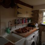 William Franklyn-Miller Instagram - Our home grown potatoes awaiting their Christmas Day demise.