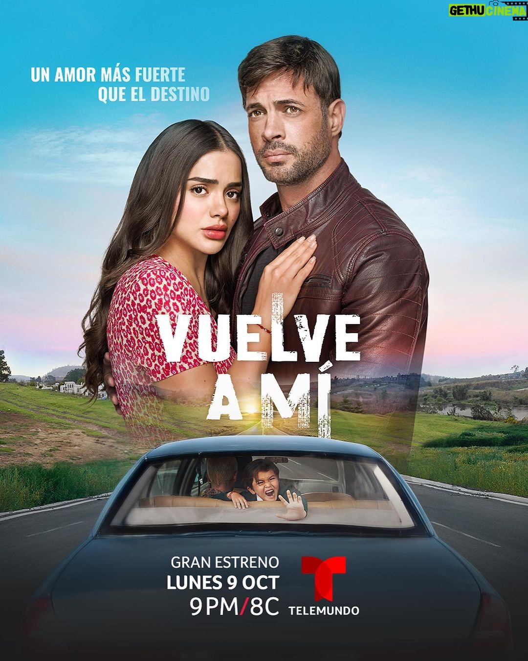 William Levy Instagram - ¡El lunes 9 de OCTUBRE a las 9PM/8C llega a Telemundo #VuelveAMi! A él le arrebataron 5 años, a ella…su hijo. Juntos, unirán fuerzas para recuperar lo perdido y lucharán por una historia de amor más fuerte que el destino 🤍⏳