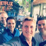 William Zabka Instagram - #tbt when we pitched @cobrakaiseries to #Netflix 4/27/17 — It’s been an incredible ride and a long road since this photo was taken. We’ve come full circle! Thrilled to say the legacy continues TOMORROW @netflix! See ya at the dojo!! #cobrakaionnetflix