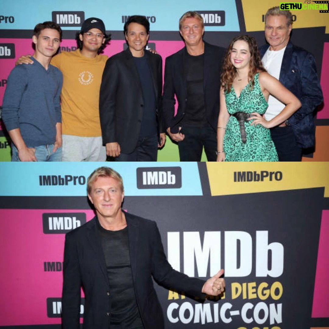 William Zabka Instagram - ..more from #sdcc2019 @imdb #cobrakai