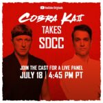 William Zabka Instagram - @cobrakaiseries is headed to @Comic_Con tomorrow. Join us for a live panel and hear what’s ahead for S3 👊🏻