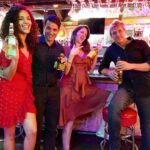 William Zabka Instagram - #bts #tbt after shooting the “accidental“ double-date sequence w my awesome salsa sensei @veryvness and those party animal Larusso’s @ralph_macchio @courtneyhenggeler #CobraKai