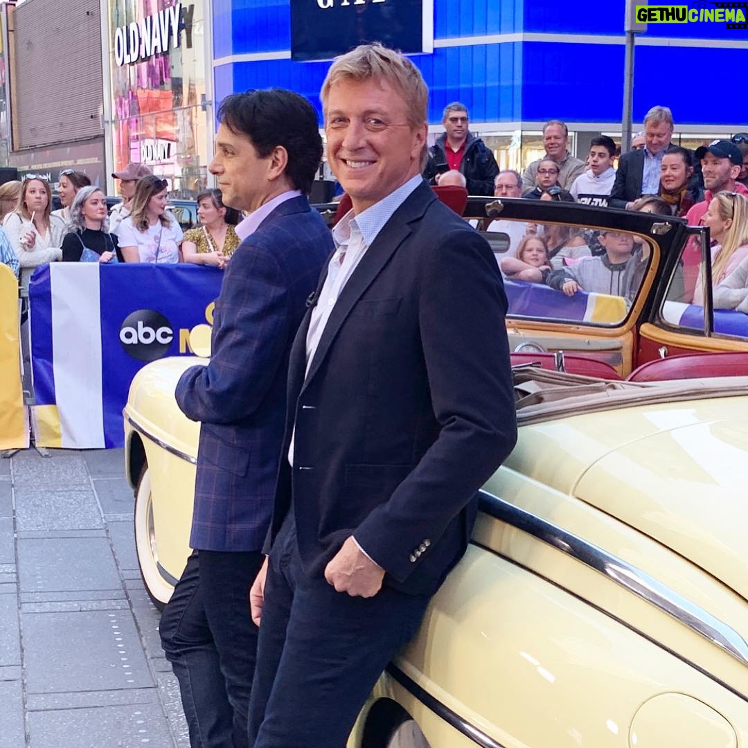 William Zabka Instagram - Kicked off CKS2 launch day on @goodmorningamerica — binge away #CobraKai