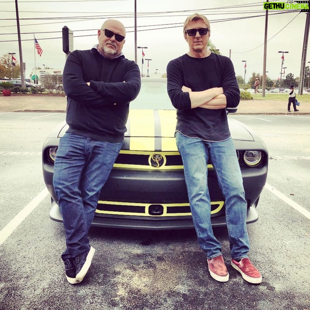 William Zabka Instagram - Great night celebrating the 20th Anniversary of Media Placement Entertainment — congrats @brittj67 !
