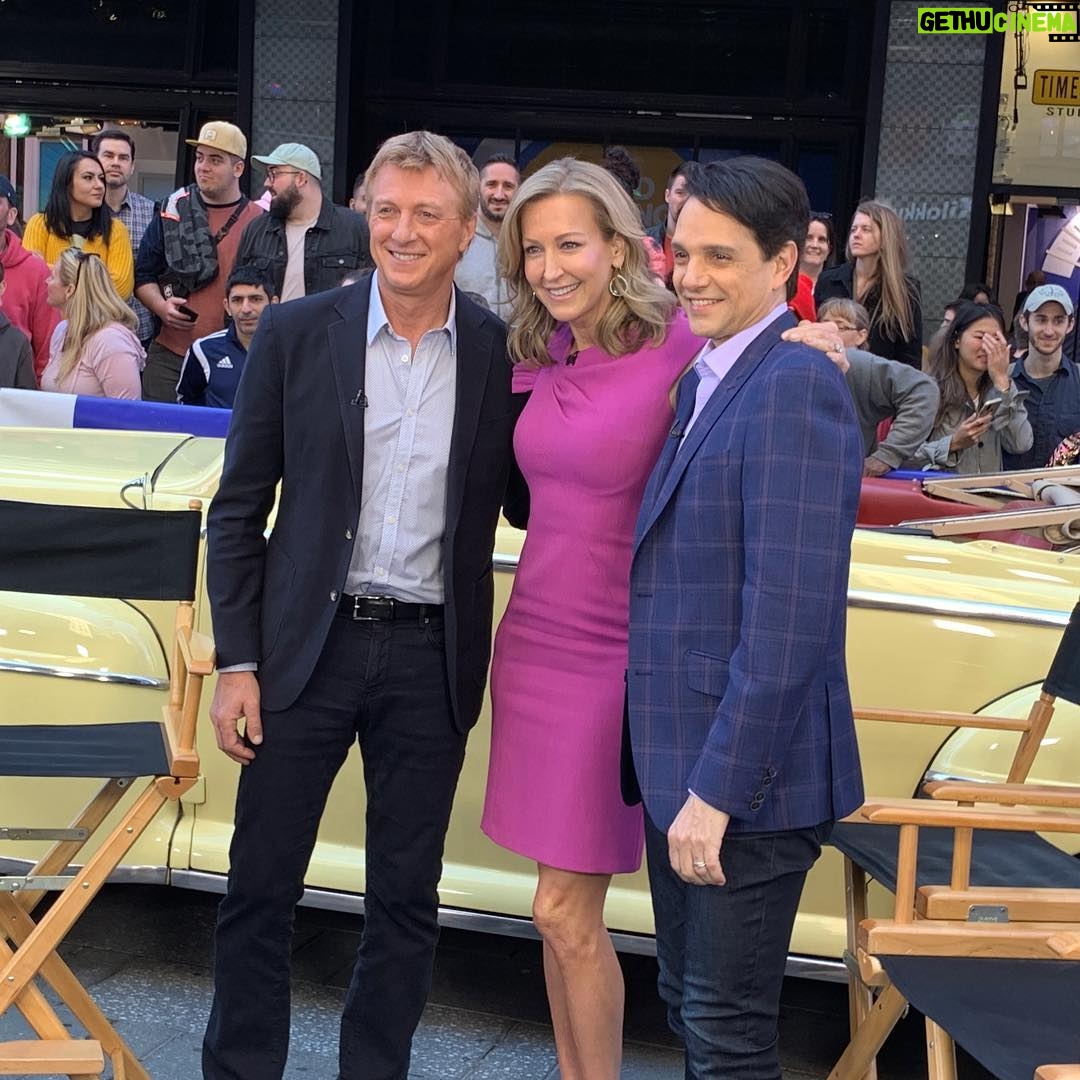 William Zabka Instagram - Kicked off CKS2 launch day on @goodmorningamerica — binge away #CobraKai