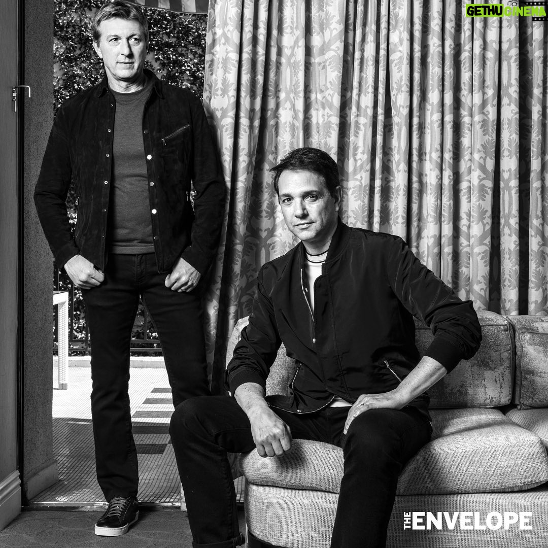William Zabka Instagram - New photos with @ralph_macchio for Los Angeles Times #TheEnvelope @latimes @latimes_entertainment #FYC Photo credit Joe Toreno — you can find the full interview on the #internet 🦅
