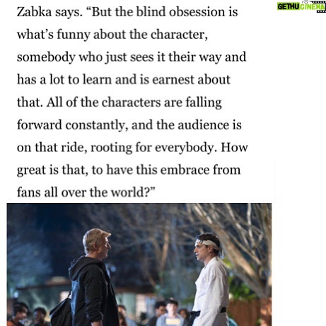 William Zabka Instagram - New photos with @ralph_macchio for Los Angeles Times #TheEnvelope @latimes @latimes_entertainment #FYC Photo credit Joe Toreno — you can find the full interview on the #internet 🦅
