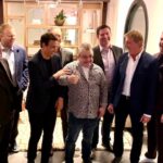 William Zabka Instagram - Last night at the Television Academy FYC Panel hosted by the always hilarious and engaging @pattonoswalt Thanks to all who came out #CobraKai 🦅