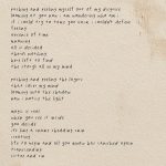 Willow Smith Instagram - I thought I would share the lyrics of 🪬🪬 so that you all could deeply digest the words before diving into the whole composition 🌞 !3 DAYS LEFT! pre-save link in bio !