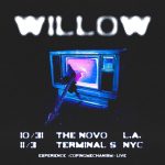 Willow Smith Instagram - Spend with me!!! I’m announcing two very special shows in LA on 10/31 and NY on 11/3. Pre-sale goes live tomorrow @ 12 PM PT and general on sale this Friday @ 10 AM Local Time. Keep your third eye peeled on my IG story for special access to pre-sale.