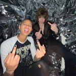 Willow Smith Instagram - MY NEW SINGLE ❤️‍🔥 IT’S MY FAULT❤️‍🔥 Is up for PRE-SAVE NOW at the link in my bio‼️swipe for some pics of me and the cosmic guitar wizard that produced this ripping tune‼️ @chrisgreatti ‼️ so grateful for you bro.com 🙏🏾 KEEP YOUR THIRD EYES PEELED FOR SOME TRANSCENDENTAL VIBES ON THE ‼️
