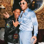 Willow Smith Instagram - my crazy ass annoying @anderson._paak on his b-day a few days ago 🥰