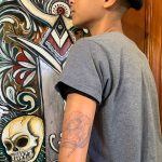 Willow Smith Instagram - 🌷GRATITUDE ❤️ < @rayjtattoo >