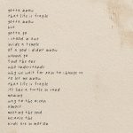 Willow Smith Instagram - I thought I would share the lyrics of 🪬🪬 so that you all could deeply digest the words before diving into the whole composition 🌞 !3 DAYS LEFT! pre-save link in bio !
