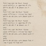 Willow Smith Instagram - I thought I would share the lyrics of 🪬🪬 so that you all could deeply digest the words before diving into the whole composition 🌞 !3 DAYS LEFT! pre-save link in bio !