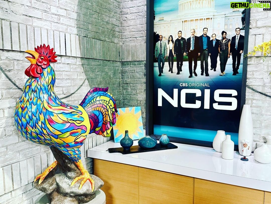 Wilmer Valderrama Instagram - Finale chat with our friends at @cbsmornings .. #NCIS