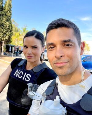Wilmer Valderrama Instagram - On set with Agent Knight.. we are swinging away on episode one!.. big premiere.
#NCIS is back September 19 at 9pm