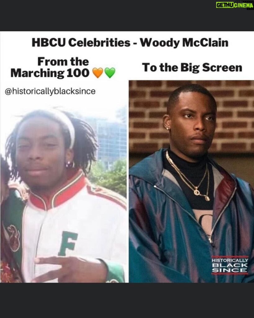 Woody McClain Instagram - Parents HBCUs is where it's at 🙌🏾 | momma idk why they hit you with the Diddy crop 🥴 #RepYoSchoolBelow