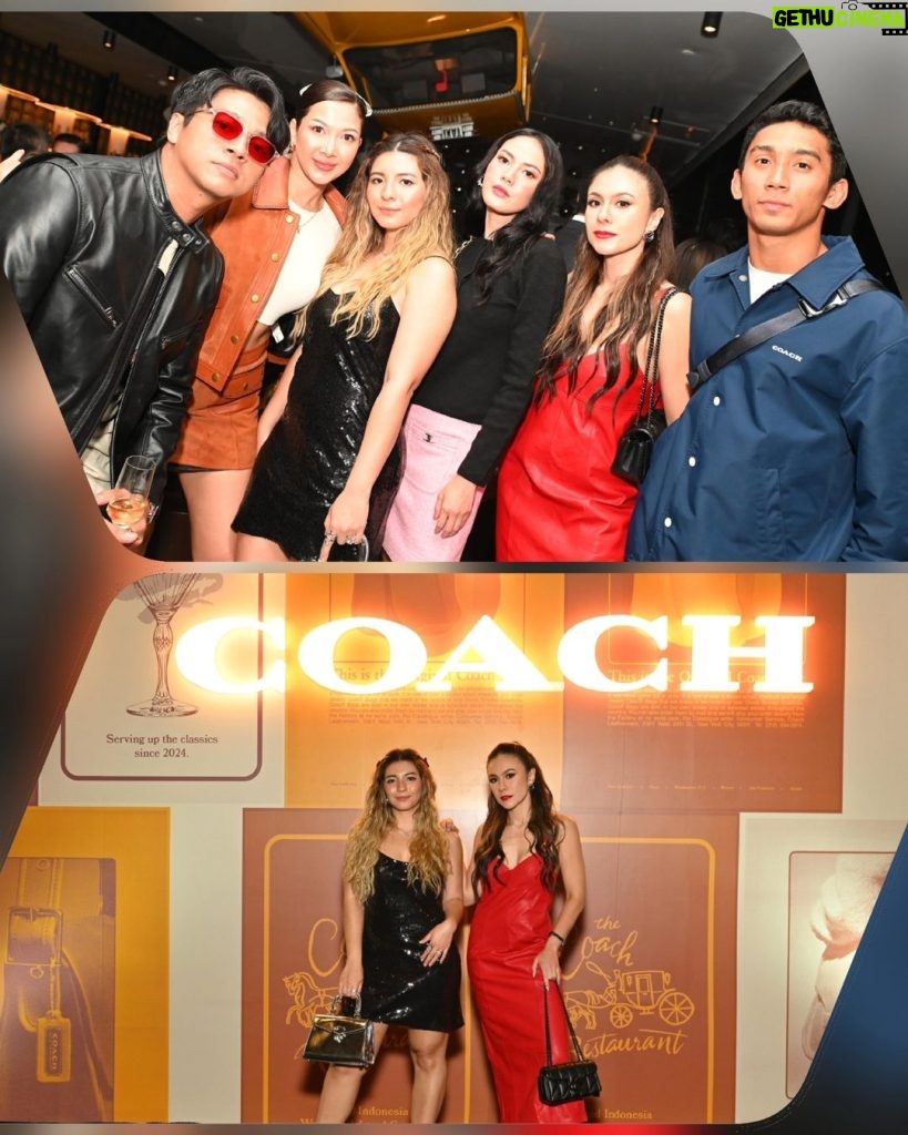 Wulan Guritno Instagram - Congratulations on the opening of the world's first ever @thecoachrestaurant in Grand Indonesia Jakarta.. Serving up the classics since 2024. @coach @thecoachrestaurant #coachny #thecoachrestaurant