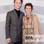 Wyatt Oleff Instagram - Always a pleasure to hang out with @sophialillis , thanks @dior for a couple fun nights! HMU: @susannaromano_salonaks @sadahsaltzman @salonaks Solomon R. Guggenheim Museum