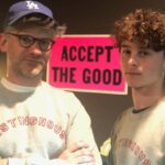 Wyatt Oleff Instagram - couple of blokes