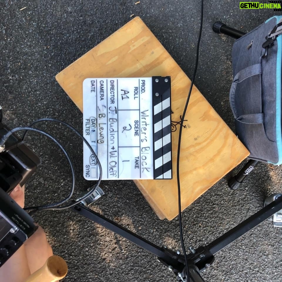 Wyatt Oleff Instagram - Just wrapped on a one day shoot for a short film, written by @maddyc17 , that I got to co-direct with @johnjbudion ! Many thanks to everyone who was involved in the production!