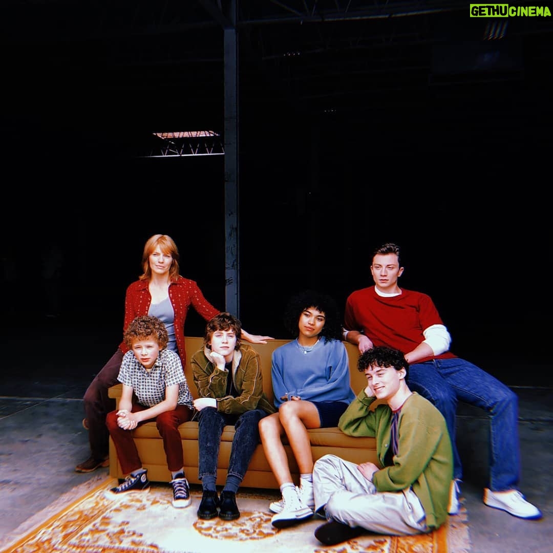 Wyatt Oleff Instagram - Heyo I'm doing a Netflix show with these cool people so that's pretty neat @iamnotokaywiththis
