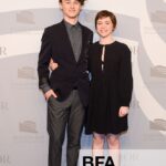 Wyatt Oleff Instagram - Always a pleasure to hang out with @sophialillis , thanks @dior for a couple fun nights! HMU: @susannaromano_salonaks @sadahsaltzman @salonaks Solomon R. Guggenheim Museum