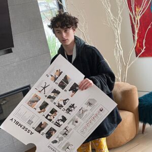 Wyatt Oleff Instagram - 3 step guide to becoming a chair