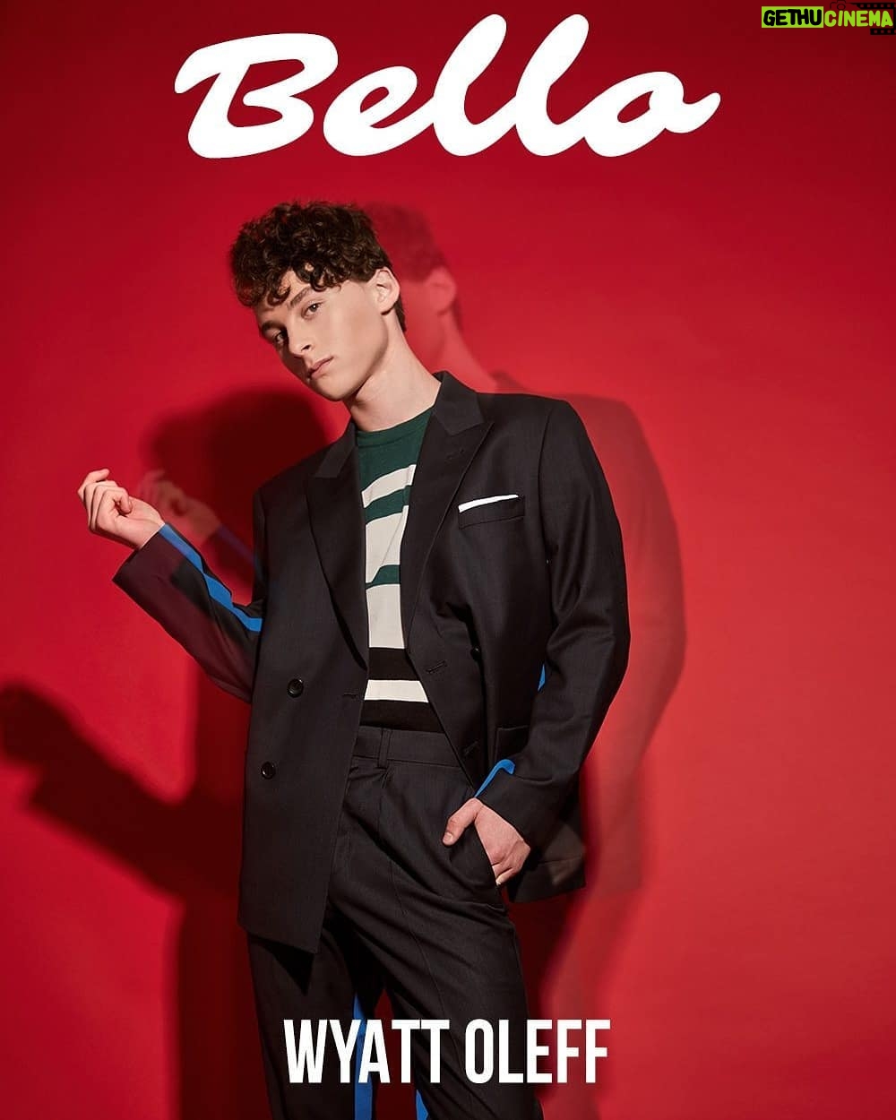 Wyatt Oleff Instagram - Ciao Bello! Just wanted to highlight this feature/cover and thank everyone involved. Love love love this one! It's been out for a few days and if you havent seen it yet, please check it out! Link in bio!