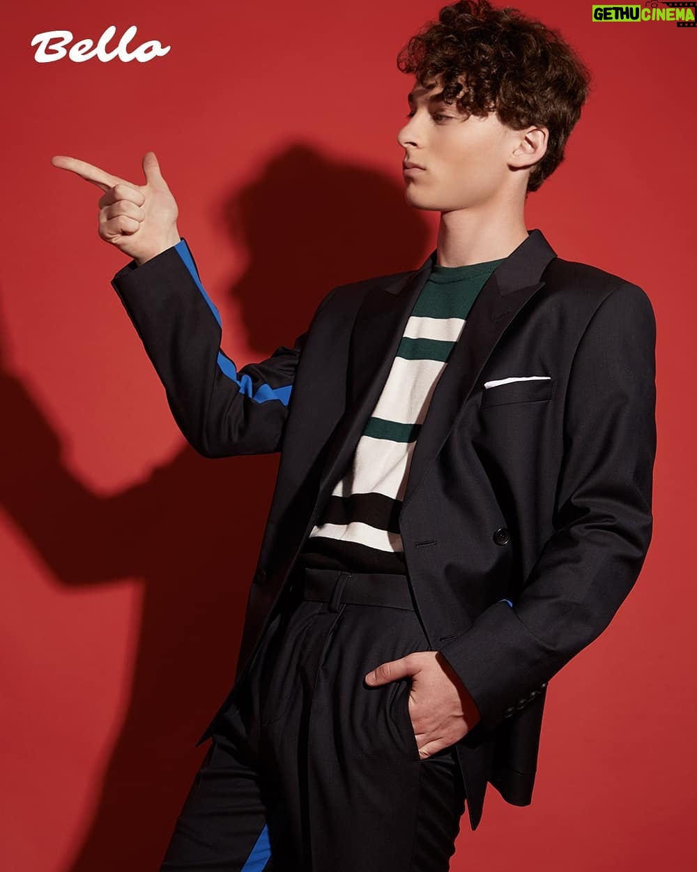 Wyatt Oleff Instagram - Ciao Bello! Just wanted to highlight this feature/cover and thank everyone involved. Love love love this one! It's been out for a few days and if you havent seen it yet, please check it out! Link in bio!