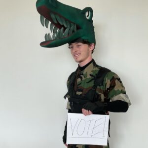 Wyatt Oleff Instagram - big boss reminds you to vote