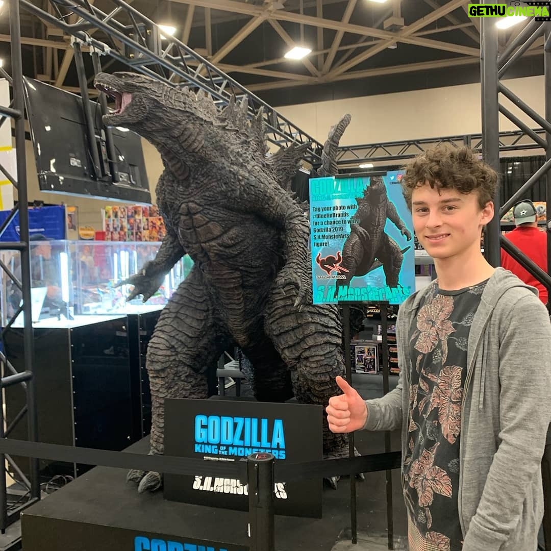 Wyatt Oleff Instagram - Post dump // thanks so much to @bluefinbrands for the Godzilla figure (in the last slide not the second lol). super cool! #bluefinbrands