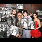 Wyatt Oleff Instagram - just hours until the first three episodes of #cityonfire are out on @appletvplus ! here’s the beautiful cast in all its glory