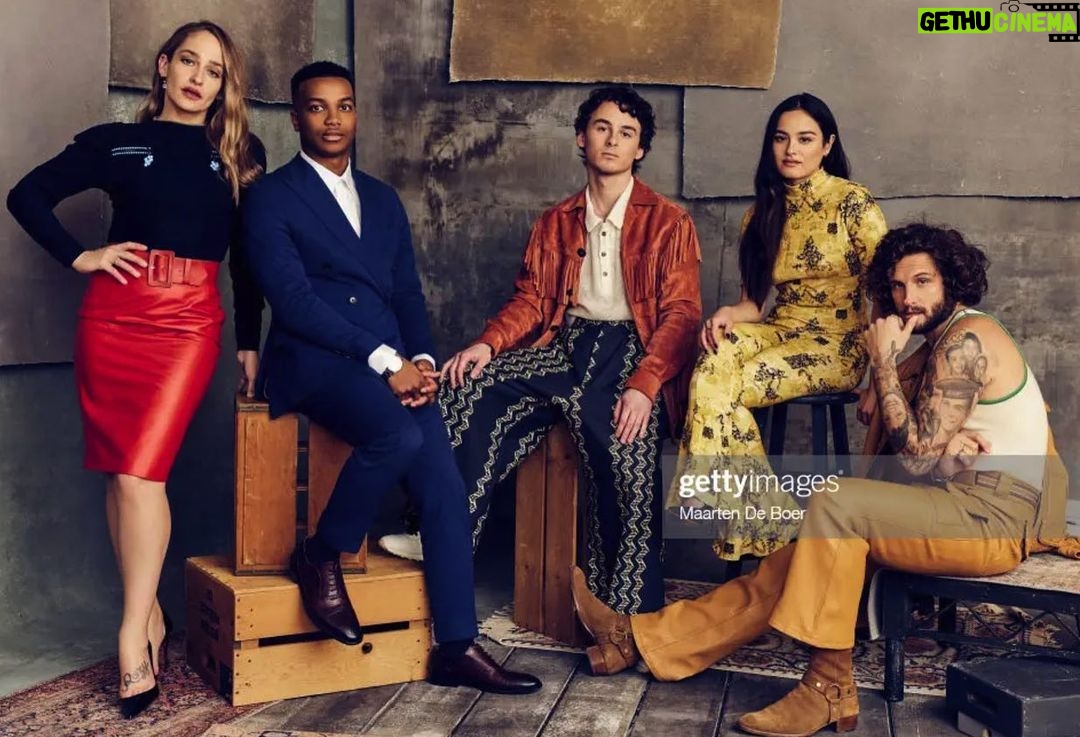 Wyatt Oleff Instagram - city on fiyaaa!!! MAY 12 on @appletvplus #cityonfire
