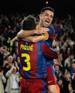 Xavi Hernández Instagram - Gràcies Geri #Llegenda