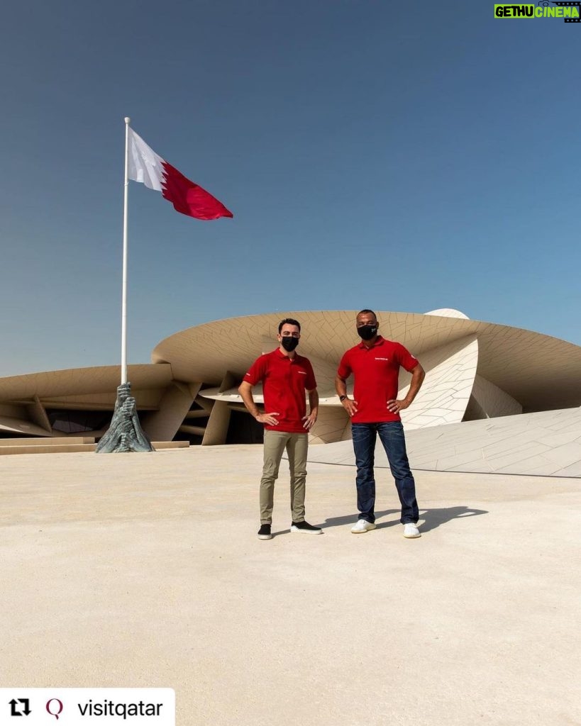Xavi Hernández Instagram - #Repost @visitqatar ・・・ SC Ambassadors Xavi and Cafu visited the Museum of Islamic Art, home to more than 14 centuries of art; as well as the National Museum of Qatar, showcasing the history and heritage of Qatar, two of the most iconic destinations during the FIFA Club World Cup 2020™️. @nmoqatar @roadto2022 @roadto2022en @roadto2022news @xavi @cafu2 #VisitQatar #LoveQatar #ClubWC - ‎تشافي وكافو، سفيرا اللجنة العليا للمشاريع والإرث خلال زيارتهم لمتحف الفن الاسلامي الذي يحتضن 14 قرنا من الفن ومتحف قطر الوطني الذي يعرض تاريخ قطر وتراثها، ويعد كلا المتحفين من أهم معالم قطر السياحية خلال بطولة كأس العالم للأندية FIFA 2020™️.