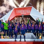 Xavi Hernández Instagram - Orgullós d'aquest EQUIP. Visca el Barça! @fcbarcelona🔵🔴 ___ Orgulloso de este EQUIPO. Visca el Barça!🔵🔴 ___ Proud of this TEAM. Visca el Barça! #SuperCopa #FCBarcelona