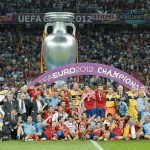 Xavi Hernández Instagram - 8 anys d'un altre dia inoblidable 🏆⚽️ ____ 8 años de otro día inolvidable 🏆⚽️ ____ 8 years since another unforgettable day 🏆⚽️ #Euro2012 Kiev Olympic Stadium