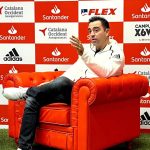 Xavi Hernández Instagram - Celebrando el @campusxavi de la mano de @santander_es. Por muchos años más juntos @sportssantander ___ Celebrant el @campusxavi de la mà de @santander_es . Per molts anys més! @sportssantander ___ Celebrating @campusxavi with @santander_es. To many more years working together @sportssantander