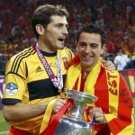 Xavi Hernández Instagram - 8 anys d'un altre dia inoblidable 🏆⚽️ ____ 8 años de otro día inolvidable 🏆⚽️ ____ 8 years since another unforgettable day 🏆⚽️ #Euro2012 Kiev Olympic Stadium