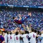 Xavi Hernández Instagram - Avui fa 5 anys d’un dels dies més emotius de la meva vida. Un record inoblidable. Visca el Barça! ❤️⚽️ ___ Hoy hace 5 años de uno de los días más emotivos de mi vida. Un recuerdo inolvidable. Visca el Barça! ❤️⚽️ ___ 5 years ago today, It was one of the most special days of my life. An unforgettable memory. Visca el Barça! ❤️⚽️ Spotify Camp Nou